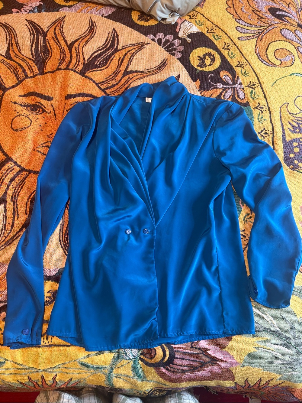 The Blousiest Blouse - 80s Vintage Greg Adams